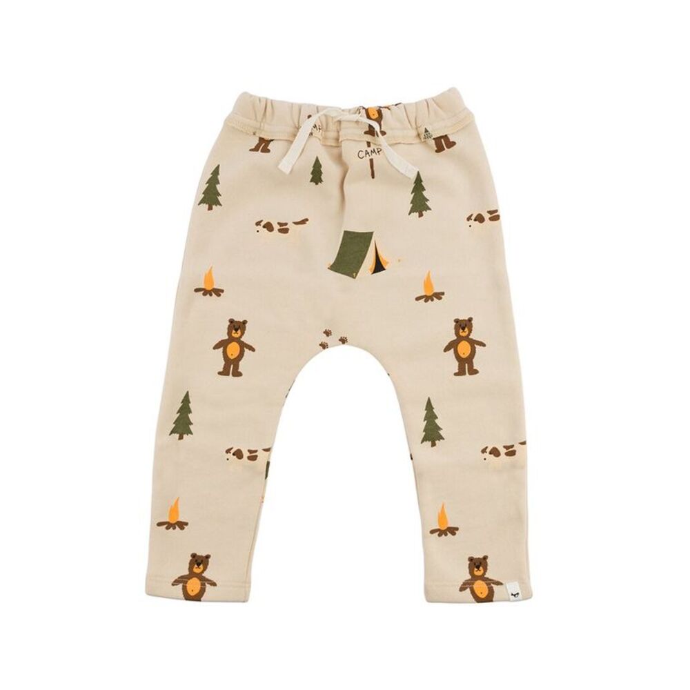 Oh Baby! Girls  Camping Print Brooklyn Jogger